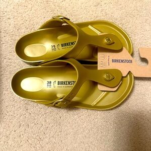 NWT Birkenstock Gizeh EVA Sandals 38